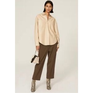 Saylor
Remi Faux Leather Top in size Med EUC